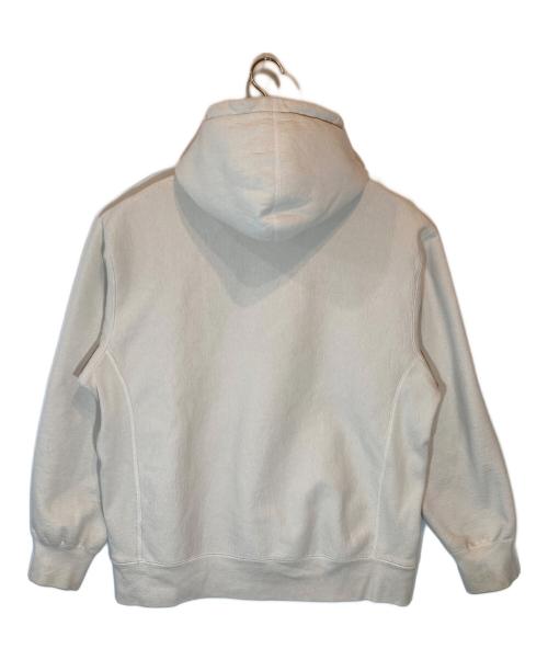 SUPREME（シュプリーム）SUPREME (シュプリーム) Small Box Hooded Sweatshirt アイボリー サイズ:SIZE Lの古着・服飾アイテム
