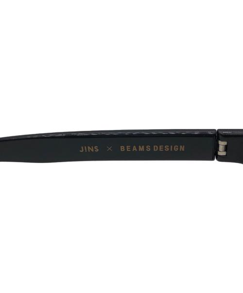 JIN'S（ジンズ）JIN'S (ジンズ) BEAMS (ビームス) ウェリントン ブラック サイズ:44.9□23.5‐146.0〇41の古着・服飾アイテム