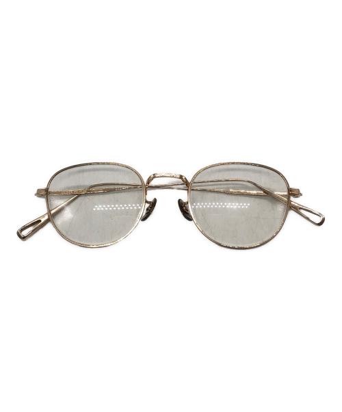 OLIVER PEOPLES（オリバーピープルズ）OLIVER PEOPLES (オリバーピープルズ) Kiowa ゴールド サイズ:48□21-145の古着・服飾アイテム