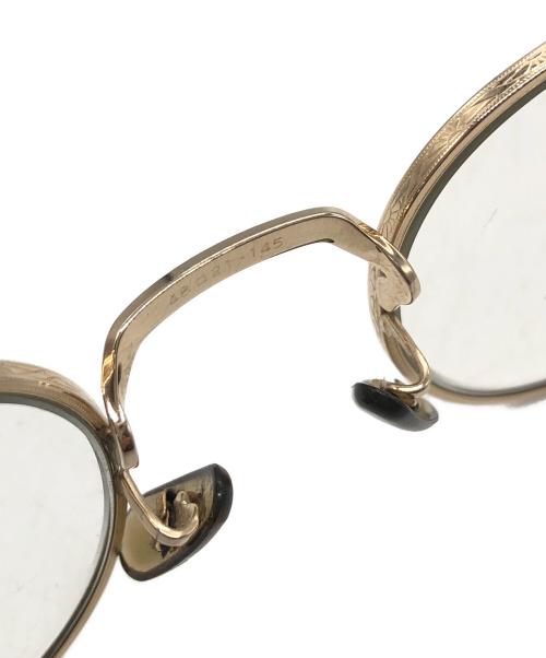 OLIVER PEOPLES（オリバーピープルズ）OLIVER PEOPLES (オリバーピープルズ) Kiowa ゴールド サイズ:48□21-145の古着・服飾アイテム