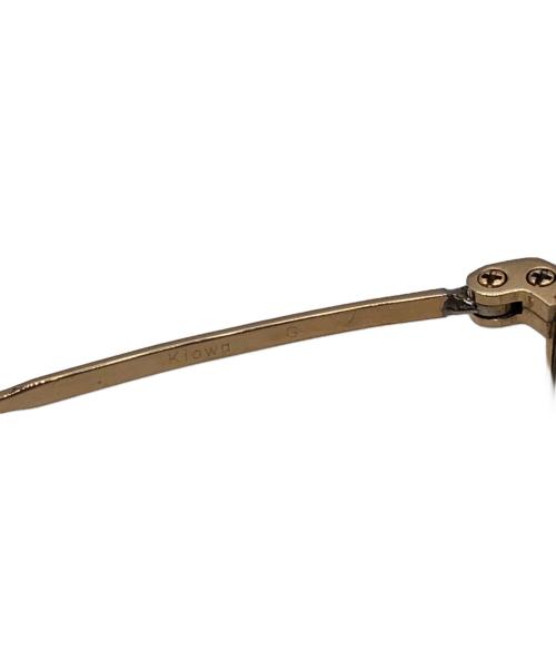 OLIVER PEOPLES（オリバーピープルズ）OLIVER PEOPLES (オリバーピープルズ) Kiowa ゴールド サイズ:48□21-145の古着・服飾アイテム