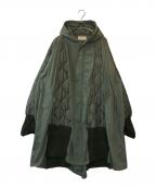 77circaナナナナサーカ）の古着「リメイクモッズコート」｜カーキ