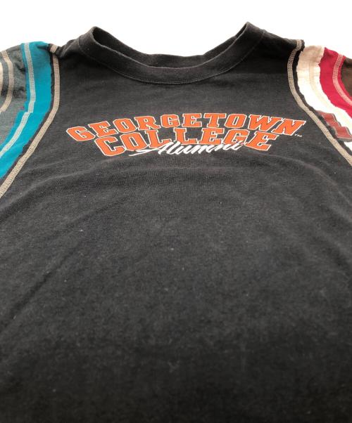 Rebuild by Needles（リビルドバイニードルス）Rebuild by Needles (リビルドバイニードルス) Tシャツ ブラック サイズ:ONE SIZEの古着・服飾アイテム