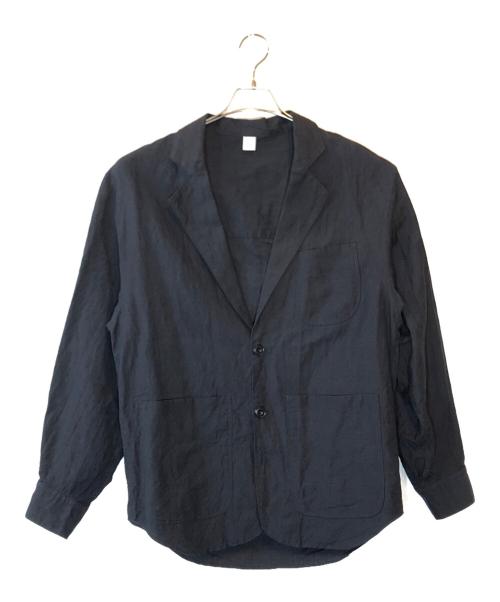 221 VILLAGE（ニーニーイチビレッジ）221 VILLAGE (ニーニーイチビレッジ) ウールリネンセットアップスーツ ネイビー サイズ:３(ﾎﾞﾄﾑｽSP)の古着・服飾アイテム
