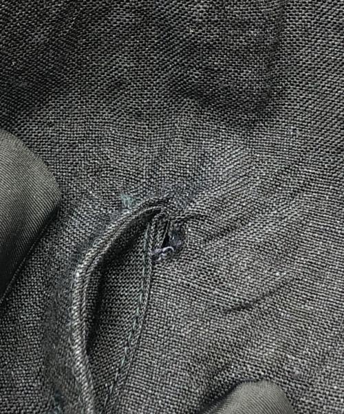 221 VILLAGE（ニーニーイチビレッジ）221 VILLAGE (ニーニーイチビレッジ) ウールリネンセットアップスーツ ネイビー サイズ:３(ﾎﾞﾄﾑｽSP)の古着・服飾アイテム