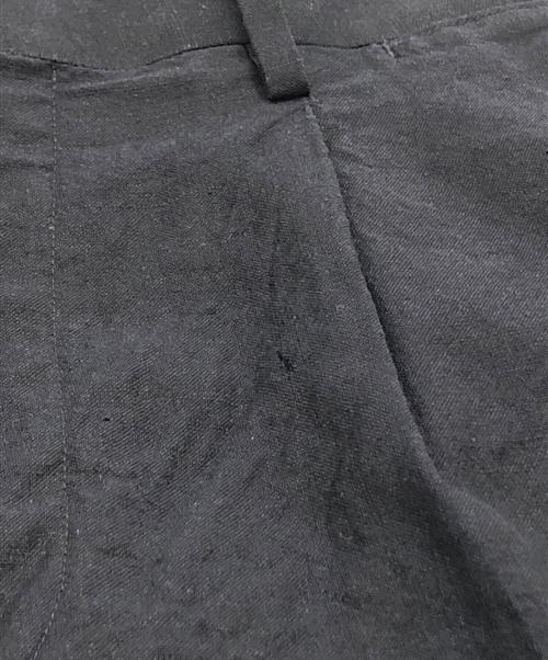 221 VILLAGE（ニーニーイチビレッジ）221 VILLAGE (ニーニーイチビレッジ) ウールリネンセットアップスーツ ネイビー サイズ:３(ﾎﾞﾄﾑｽSP)の古着・服飾アイテム