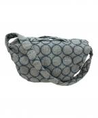 mina perhonenミナ ペルホネン）の古着「tambourine body bag タンバリン ボディバッグ」｜ブルー