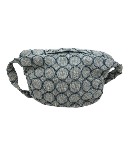 mina perhonen（ミナ ペルホネン）mina perhonen (ミナ ペルホネン) tambourine body bag タンバリン ボディバッグ ブルーの古着・服飾アイテム