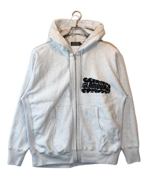 Hysteric Glamour（ヒステリックグラマー）Hysteric Glamour (ヒステリックグラマー) SPEEDSTER ヘビーウエイトパーカー グレー サイズ:XLの古着・服飾アイテム