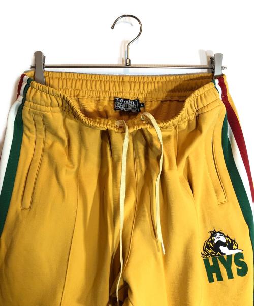 Hysteric Glamour（ヒステリックグラマー）Hysteric Glamour (ヒステリックグラマー) トラックパンツ イエロー サイズ:Lの古着・服飾アイテム