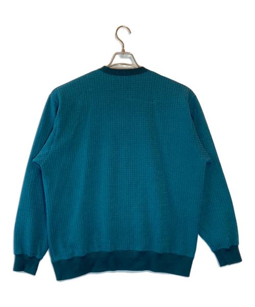 Hysteric Glamour（ヒステリックグラマー）Hysteric Glamour (ヒステリックグラマー) BAD ASS MAMA刺繍 スウェット ブルー サイズ:SIZE XLの古着・服飾アイテム