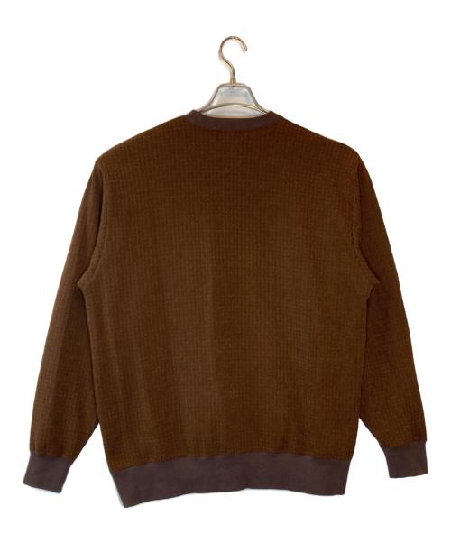 Hysteric Glamour（ヒステリックグラマー）Hysteric Glamour (ヒステリックグラマー) BAD ASS MAMA刺繍 スウェット ブラウン サイズ:SIZE XLの古着・服飾アイテム