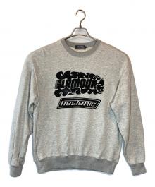 Hysteric Glamour（ヒステリックグラマー）の古着「FIRE LOGO ロゴ スウェット」｜グレー