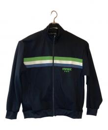 Hysteric Glamour（ヒステリックグラマー）の古着「HIGH ENERGY トラックジャケット」｜ブラック×グリーン