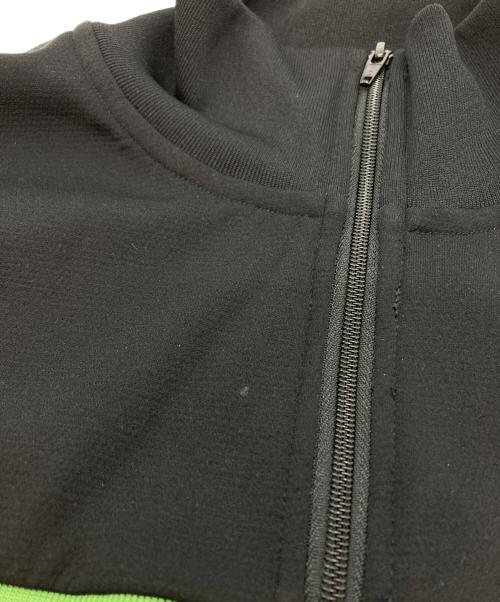 Hysteric Glamour（ヒステリックグラマー）Hysteric Glamour (ヒステリックグラマー) HIGH ENERGY トラックジャケット ブラック×グリーン サイズ:SIZE XLの古着・服飾アイテム