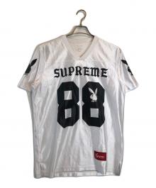 SUPREME×PLAY BOY（シュプリーム×プレイボーイ）の古着「ゲームシャツ」｜ホワイト