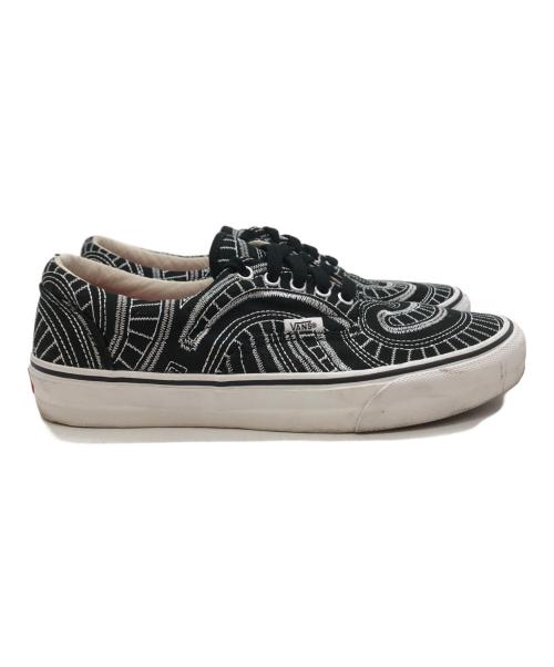 VANS（ヴァンズ）VANS (ヴァンズ) Supreme (シュプリーム) ローカットスニーカー ブラック×ホワイト サイズ:SIZE 28cmの古着・服飾アイテム