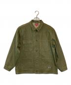 SUPREMEシュプリーム）の古着「Denim chore coat」｜カーキ