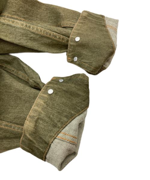 SUPREME（シュプリーム）Supreme (シュプリーム) Denim chore coat カーキ サイズ:SIZE Lの古着・服飾アイテム