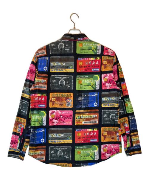 SUPREME（シュプリーム）Supreme (シュプリーム) Credit Cards Shirt マルチカラー サイズ:SIZE Lの古着・服飾アイテム