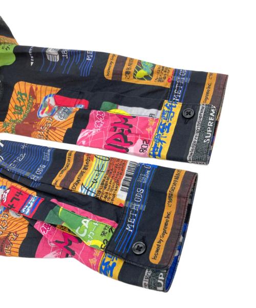SUPREME（シュプリーム）Supreme (シュプリーム) Credit Cards Shirt マルチカラー サイズ:SIZE Lの古着・服飾アイテム