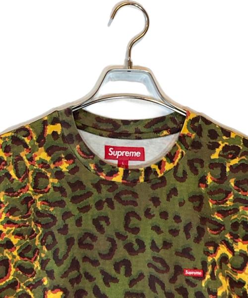 SUPREME（シュプリーム）Supreme (シュプリーム) Small Box L/S Tee Cheetah カーキ サイズ:Lの古着・服飾アイテム