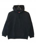 SUPREMEシュプリーム）の古着「SS22 Beaded Hooded Sweat Shirt」｜ブラック