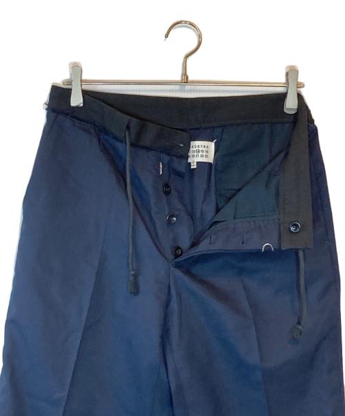 Maison Margiela（メゾンマルジェラ）Maison Margiela (メゾンマルジェラ) ドローストリングパンツ ネイビー サイズ:SIZE 46の古着・服飾アイテム