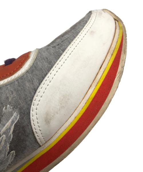 ETRO（エトロ）ETRO (エトロ) タイガーペイントローカットスニーカー グレー サイズ:40の古着・服飾アイテム