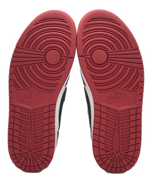 NIKE（ナイキ）NIKE (ナイキ) エア ジョーダン 1 LOW OG Chicago レッド×ホワイト サイズ:US9 未使用品の古着・服飾アイテム
