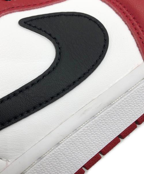 NIKE（ナイキ）NIKE (ナイキ) エア ジョーダン 1 LOW OG Chicago レッド×ホワイト サイズ:US9 未使用品の古着・服飾アイテム