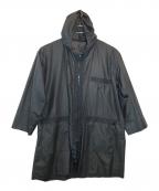 ISSEY MIYAKEイッセイミヤケ）の古着「ZIP UP WIND COAT ウインド コート」｜ブラック