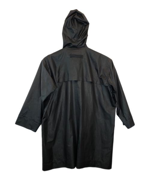 ISSEY MIYAKE（イッセイミヤケ）ISSEY MIYAKE (イッセイミヤケ) ZIP UP WIND COAT ウインド コート ブラック サイズ:Mの古着・服飾アイテム