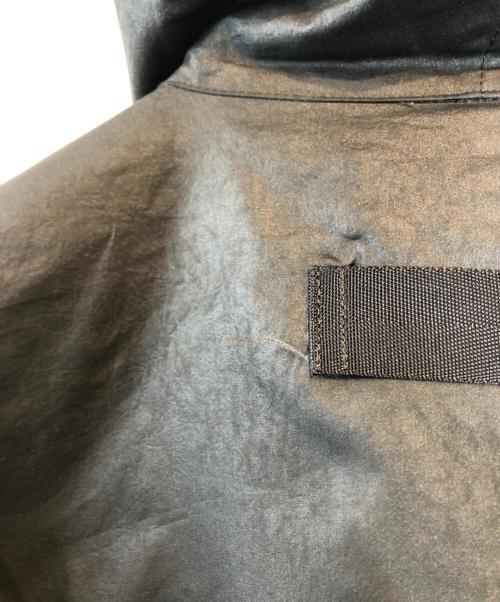 ISSEY MIYAKE（イッセイミヤケ）ISSEY MIYAKE (イッセイミヤケ) ZIP UP WIND COAT ウインド コート ブラック サイズ:Mの古着・服飾アイテム