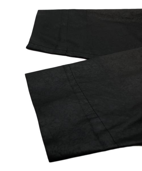 ISSEY MIYAKE（イッセイミヤケ）ISSEY MIYAKE (イッセイミヤケ) ZIP UP WIND COAT ウインド コート ブラック サイズ:Mの古着・服飾アイテム