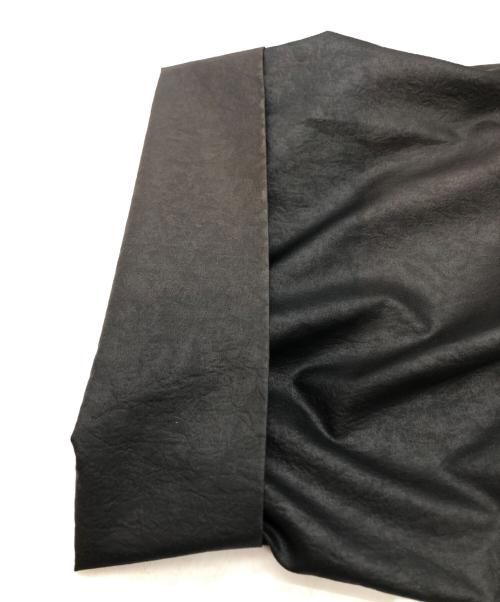 ISSEY MIYAKE（イッセイミヤケ）ISSEY MIYAKE (イッセイミヤケ) ZIP UP WIND COAT ウインド コート ブラック サイズ:Mの古着・服飾アイテム