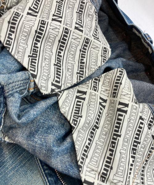 NUMBER (N)INE（ナンバーナイン）NUMBER (N)INE (ナンバーナイン) パッチワークデニムパンツ インディゴ サイズ:SIZE 4×L32の古着・服飾アイテム