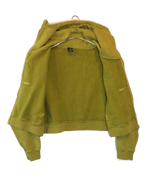 entire studios（エンタイアスタジオ）ENTIRE STUDIOS (エンタイアスタジオ) Full Zip Hoodie マスタード サイズ:SIZE XSの古着・服飾アイテム