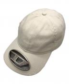 DIESELディーゼル）の古着「C-BEAST-A1 ベースボールキャップ」｜ホワイト