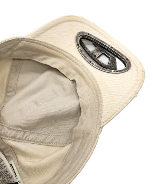 DIESEL（ディーゼル）DIESEL (ディーゼル) C-BEAST-A1 ベースボールキャップ ホワイト サイズ:2の古着・服飾アイテム