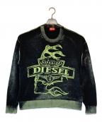 DIESELディーゼル）の古着「K-BELEZ KNITWEAR」｜ブラック