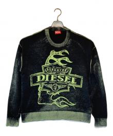DIESEL（ディーゼル）の古着「K-BELEZ KNITWEAR」｜ブラック