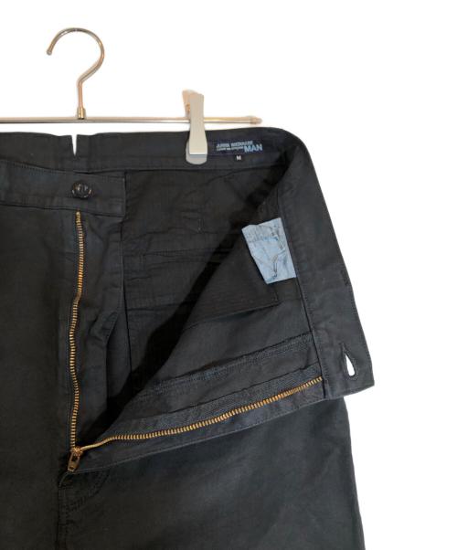 JUNYA WATANABE COMME des GARCONS（(ジュンヤワタナベ コムデギャルソン）JUNYA WATANABE COMME des GARCONS ((ジュンヤワタナベ コムデギャルソン) コットンチノパンツ ブラック サイズ:Mの古着・服飾アイテム