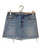 MADISON BLUEマディソンブルー）の古着「5POCKET DENIM MINI SKIRT」｜ブルー