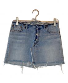 MADISON BLUE（マディソンブルー）の古着「5POCKET DENIM MINI SKIRT」｜ブルー