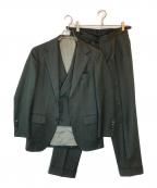 Brilla per il gustoブリッラ ペル イルグースト）の古着「シャドーヘリンボーン3ピーススーツ」｜グレー