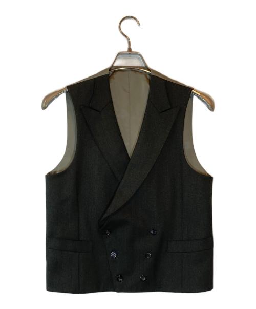 Brilla per il gusto（ブリッラ ペル イルグースト）Brilla per il gusto (ブリッラ ペル イルグースト) シャドーヘリンボーン3ピーススーツ グレー サイズ:SIZE 44の古着・服飾アイテム