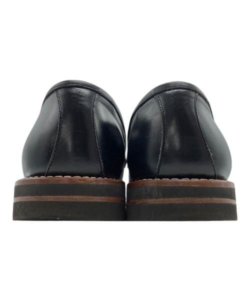 berwick（バーウィック）berwick (バーウィック) コインローヒールローファー ブラック サイズ:5の古着・服飾アイテム