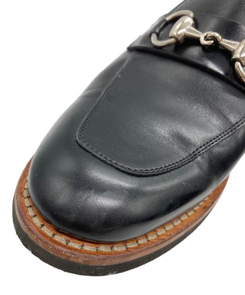 berwick（バーウィック）berwick (バーウィック) コインローヒールローファー ブラック サイズ:5の古着・服飾アイテム