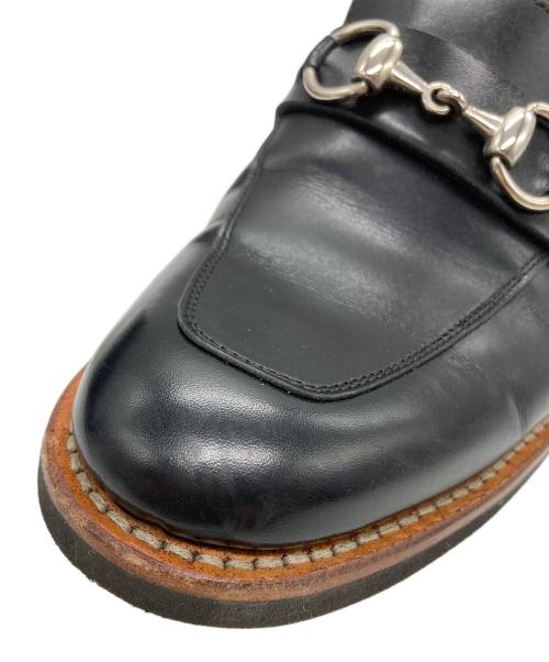 berwick（バーウィック）berwick (バーウィック) コインローヒールローファー ブラック サイズ:5の古着・服飾アイテム